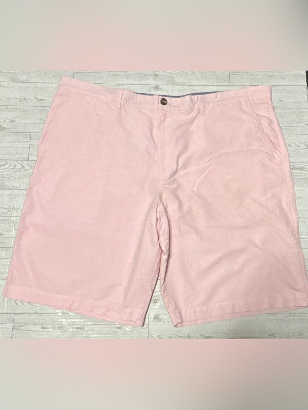 Men's Merona Classic Light Pink Cotton Chino Shorts Size 42